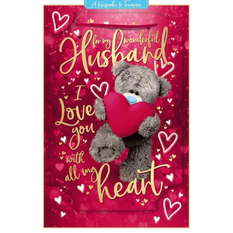 3D Holographic Keepsake Husband Me to You Valentine's Day Card £3.39